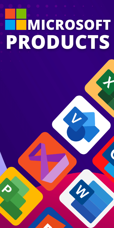 Microsoft products Alldegital Keys banner