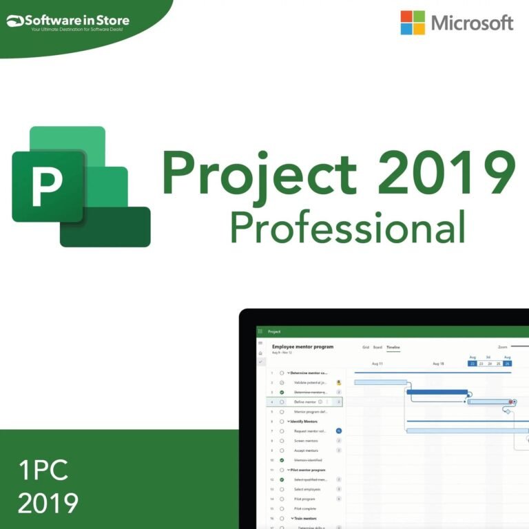 alldegitalkeys MS Project 2019 Professional